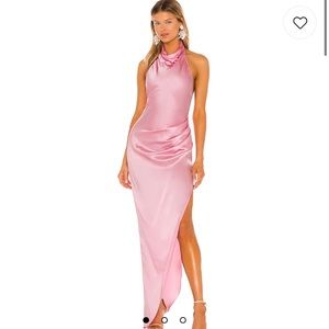 Amanda Uprichard X REVOLVE SAMBA GOWN in Flamingo